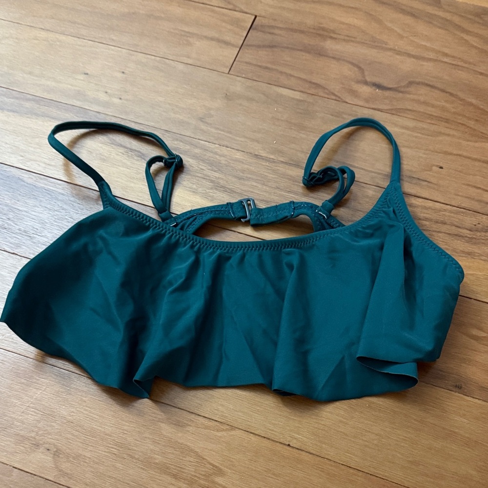 Old Navy Green Bikini Top Size L!